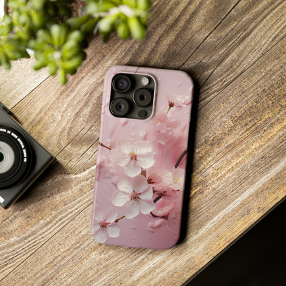 Cherry Blossom Slim Phone Case For I-PHone