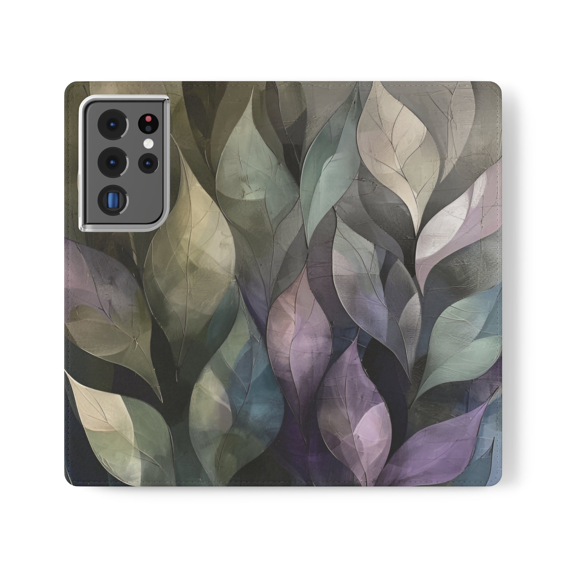 Contempo Leaf Flip Case - Ruppy's Creations