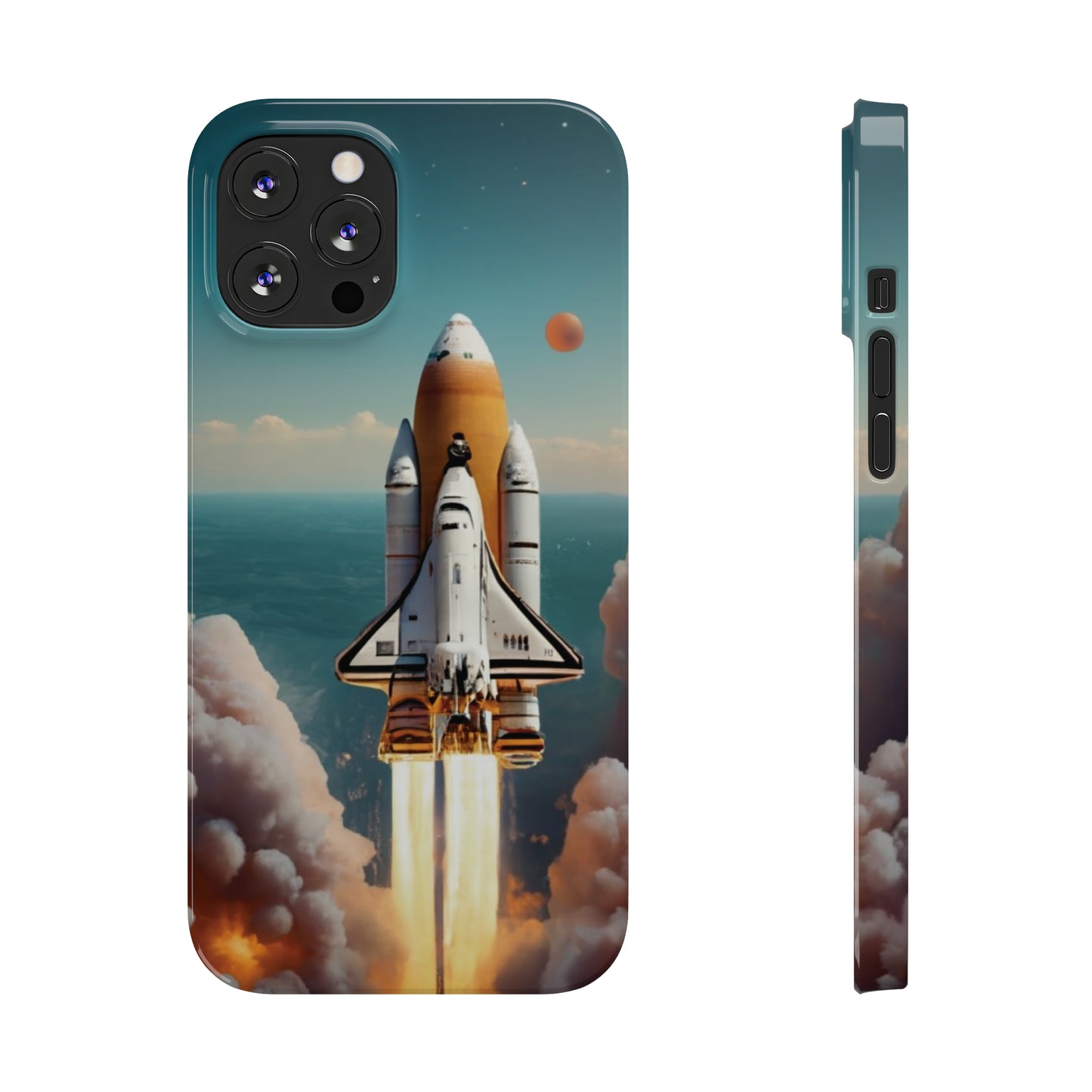 Space Flight I Phone Slim Phone Cases