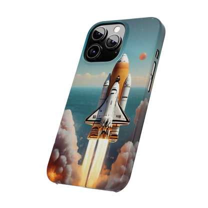 Space Flight I Phone Slim Phone Cases