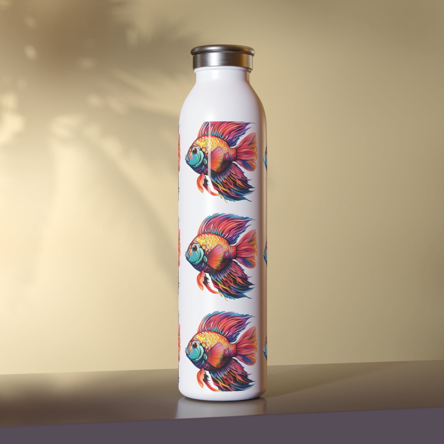 Tropical Fish Slim Water Bottle