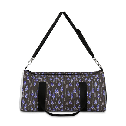 Delphinium Flower Duffel Bag