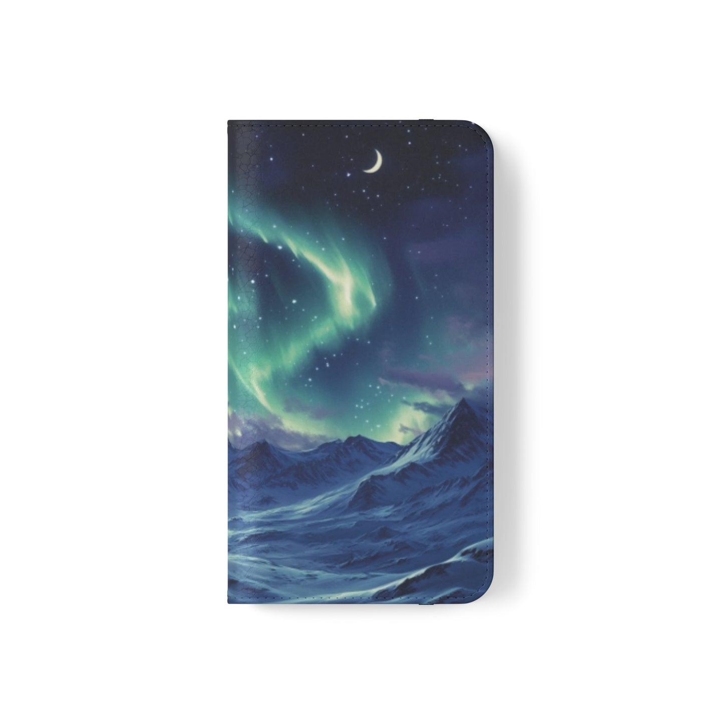 Winter Aurora Folio Phone Case - Ruppy's Creations