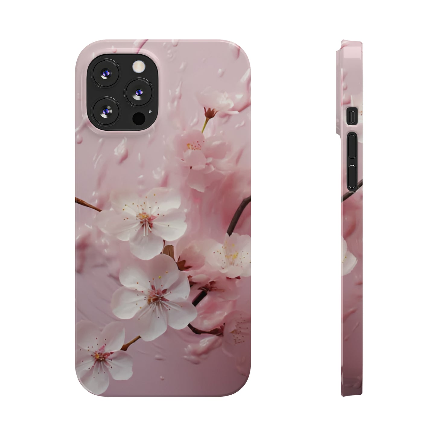 Cherry Blossom Slim Phone Case For I-PHone