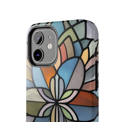 Stained Glass Look Tough Phone Case For I-Phone