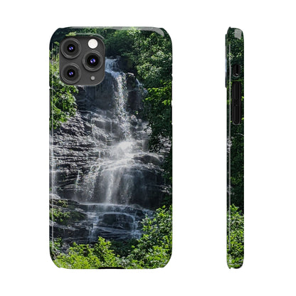 I Phone Waterfall Print Slim Phone Case