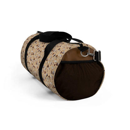 Seashells in Neutral Colors Duffel Bag