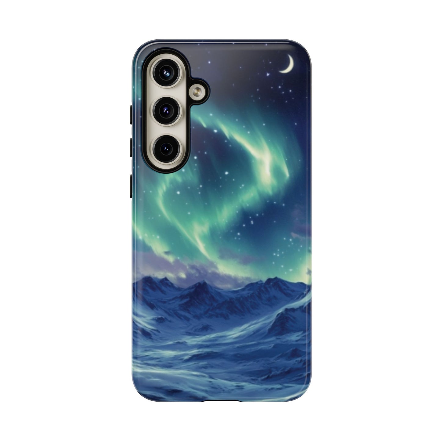 Winter Aurora Tough Cell Phone Case - Ruppy's Creations