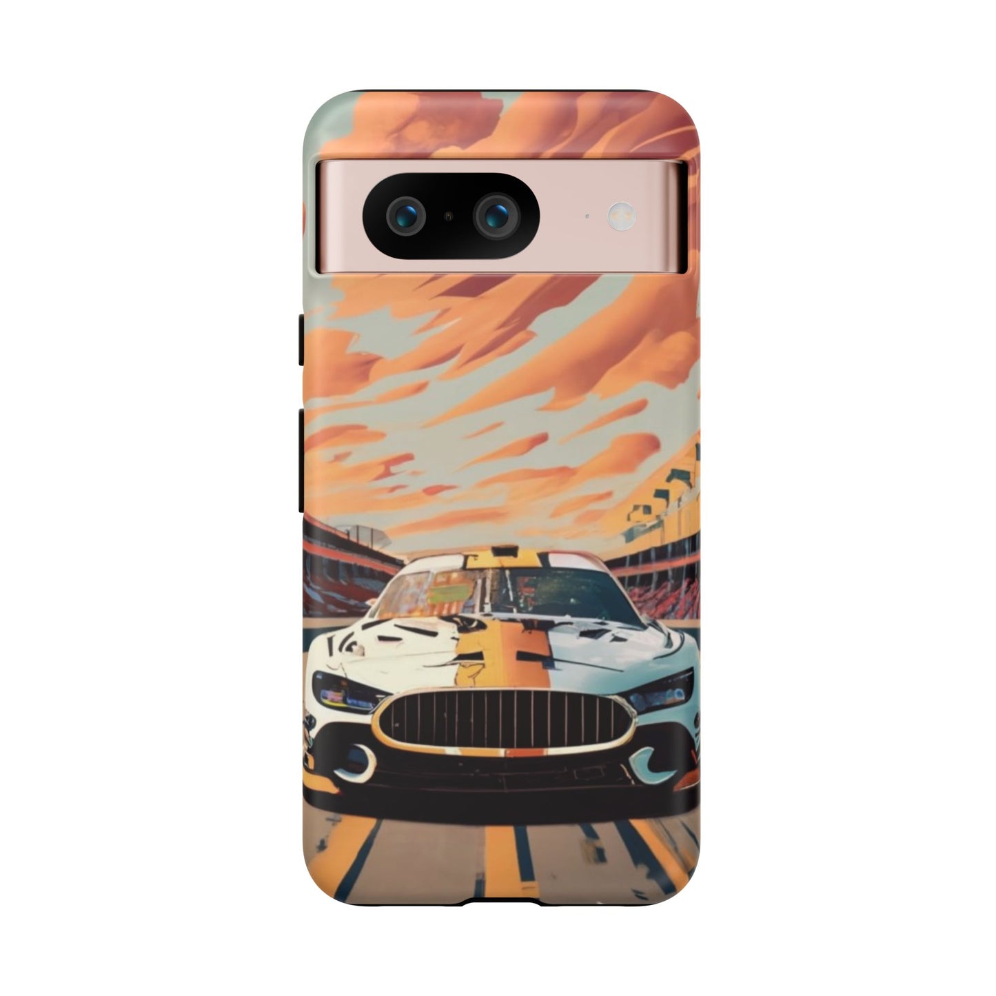 Race Car Tough Cell Phone Case - Ruppy's Creations