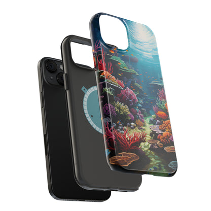 Coral Reef MagSafe Tough Case For I-Phone