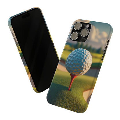 Golfers Slim Phone Case For I phone