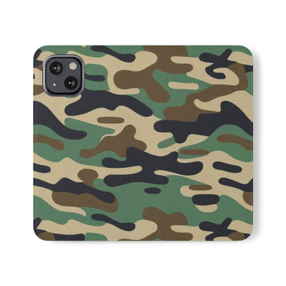 Camouflage Folio Phone Case