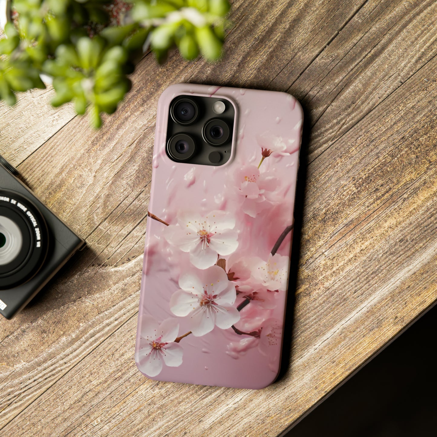 Cherry Blossom Slim Phone Case For I-PHone