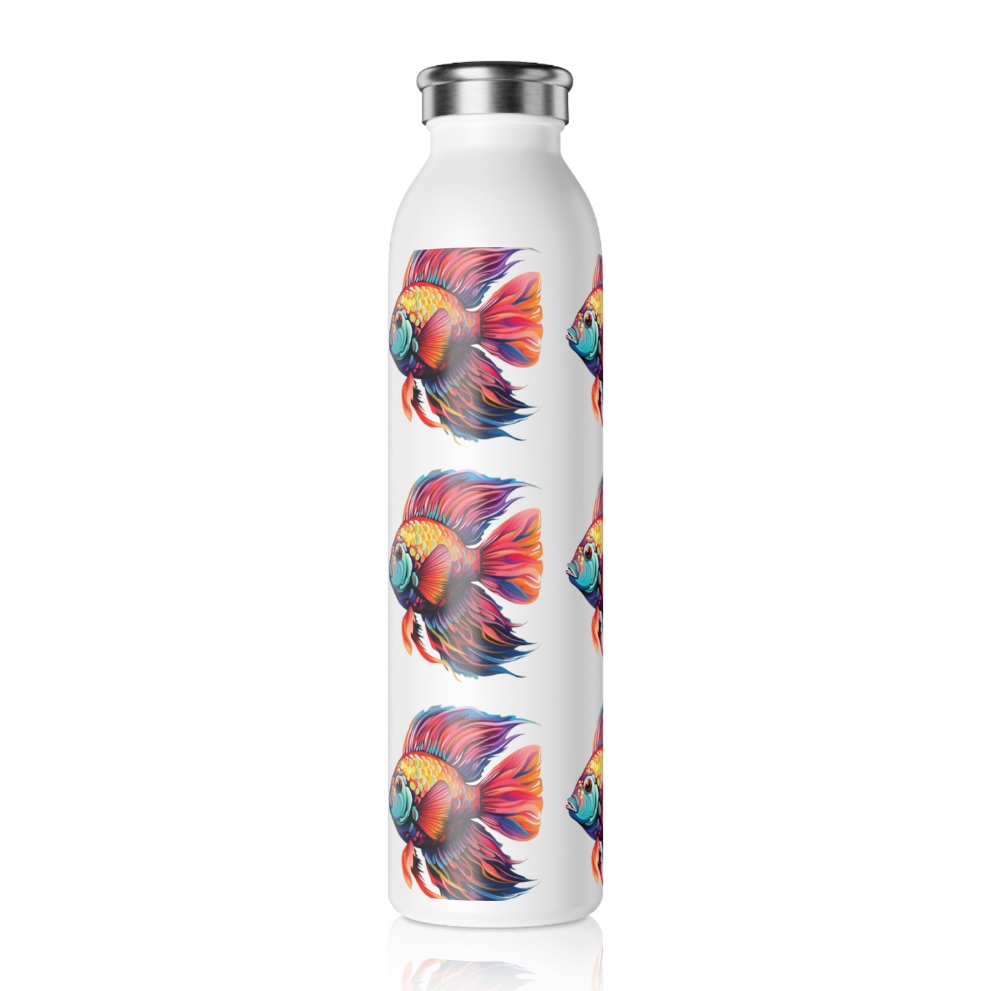 Tropical Fish Slim Water Bottle