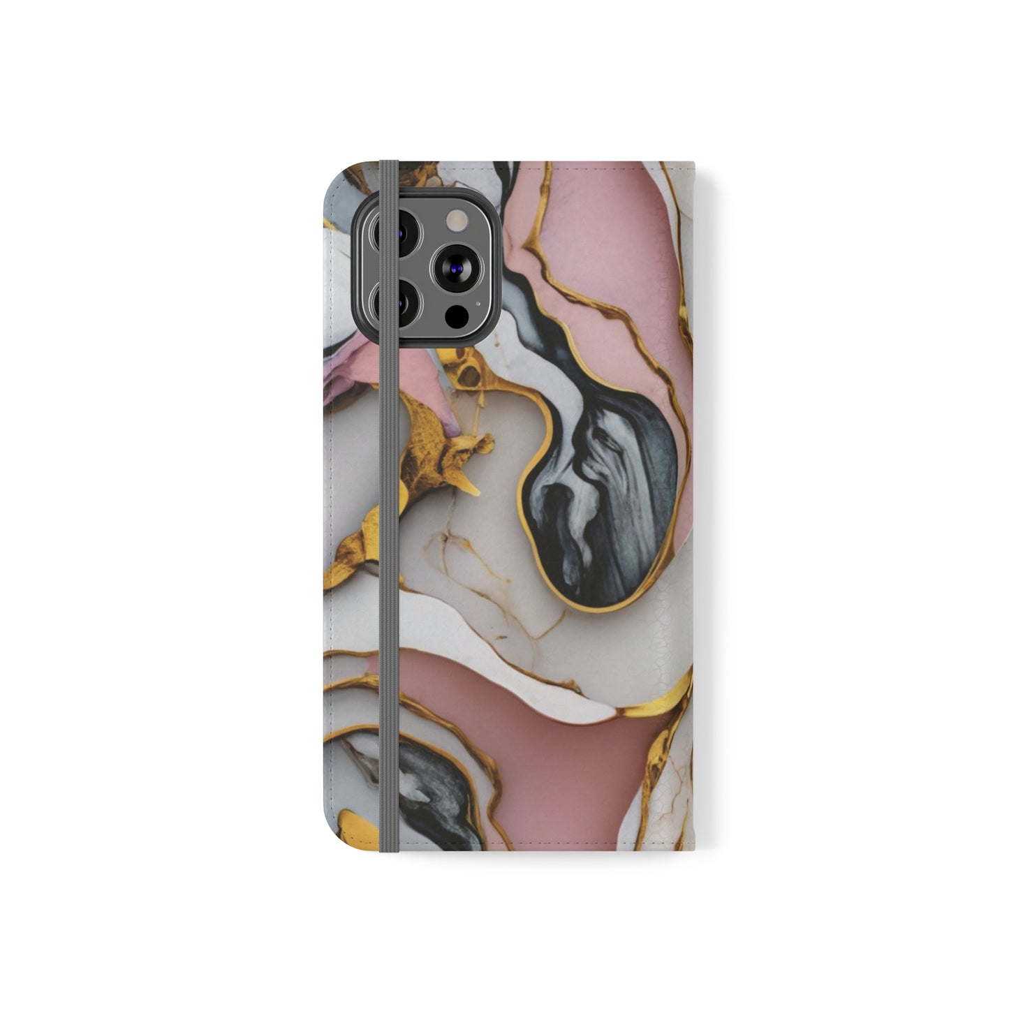 Golden Marble Folio Case