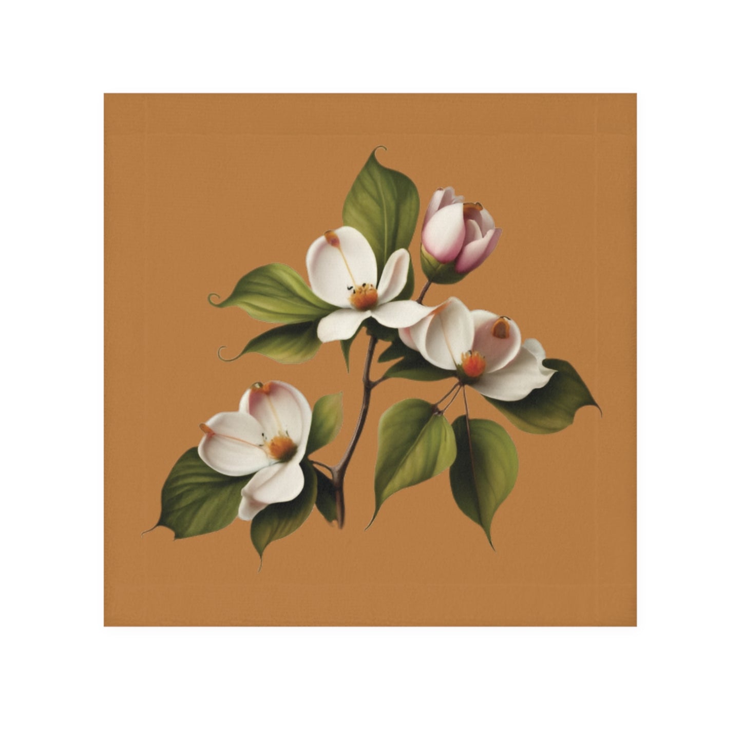 Dogwood Blossoms Face Towel