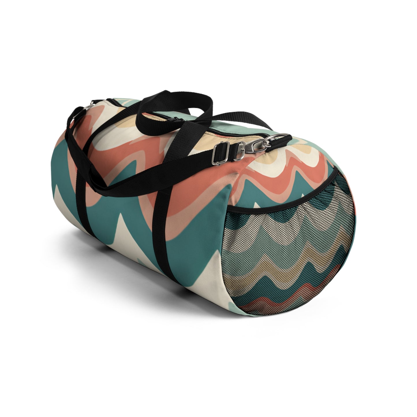 Chevron Print Duffel Bag