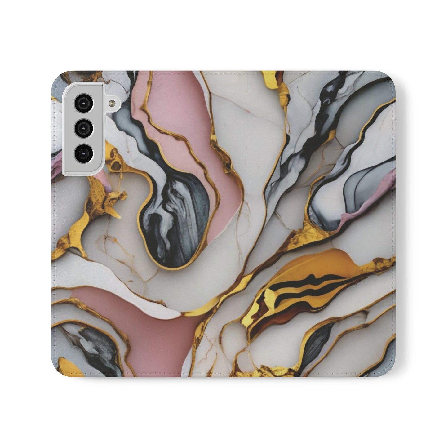 Golden Marble Folio Case