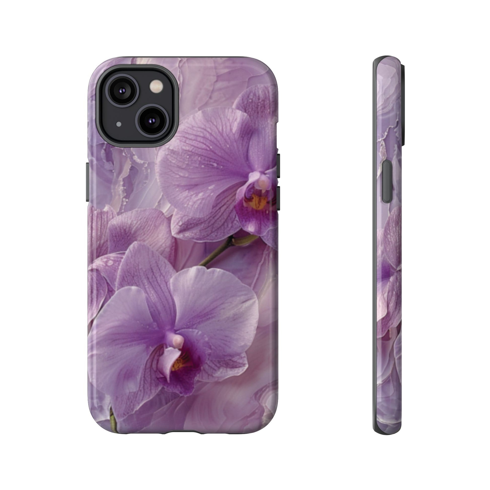 Orchid Bliss Tough Cell Phone Case - Ruppy's Creations