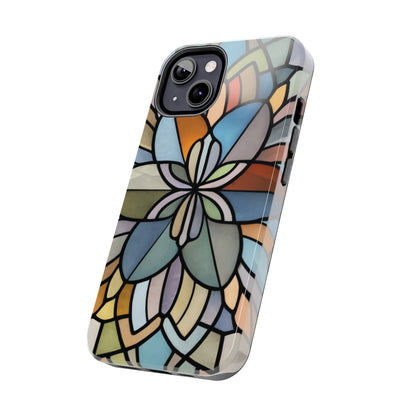 Stained Glass Look Tough Phone Case For I-Phone