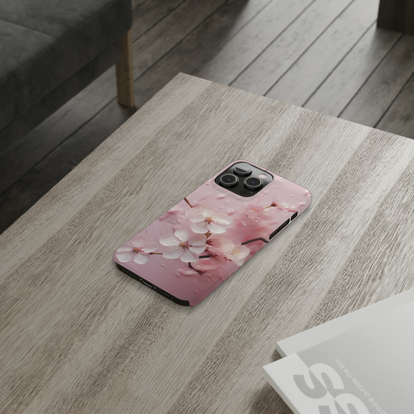 Cherry Blossom Slim Phone Case For I-PHone