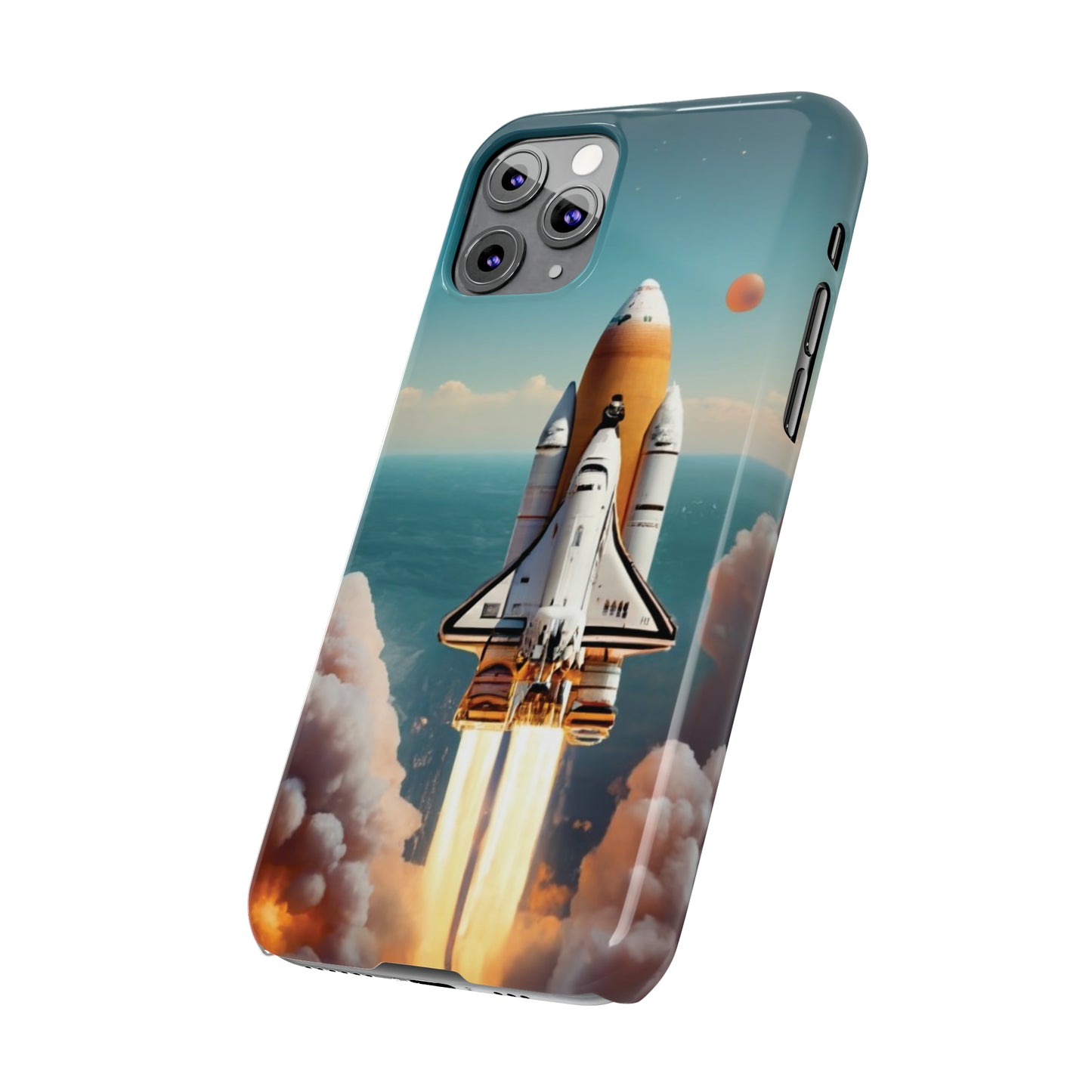 Space Flight I Phone Slim Phone Cases