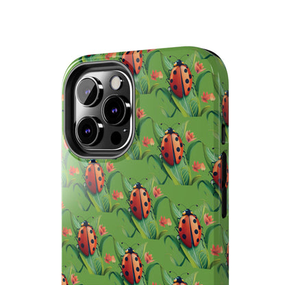 Lady Bug Tough Phone Case - Samsung & iphone - Ruppy's Creations