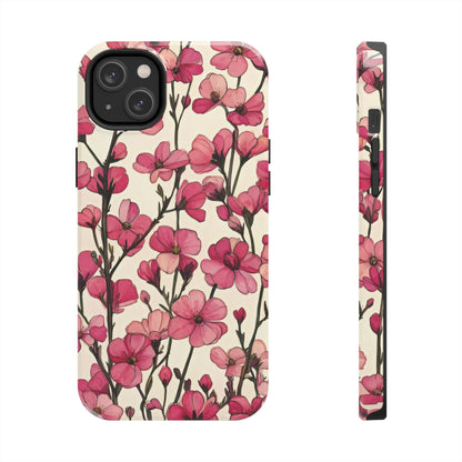 Pink Blossoms Tough Phone Case for iphone & Samsung - Ruppy's Creations