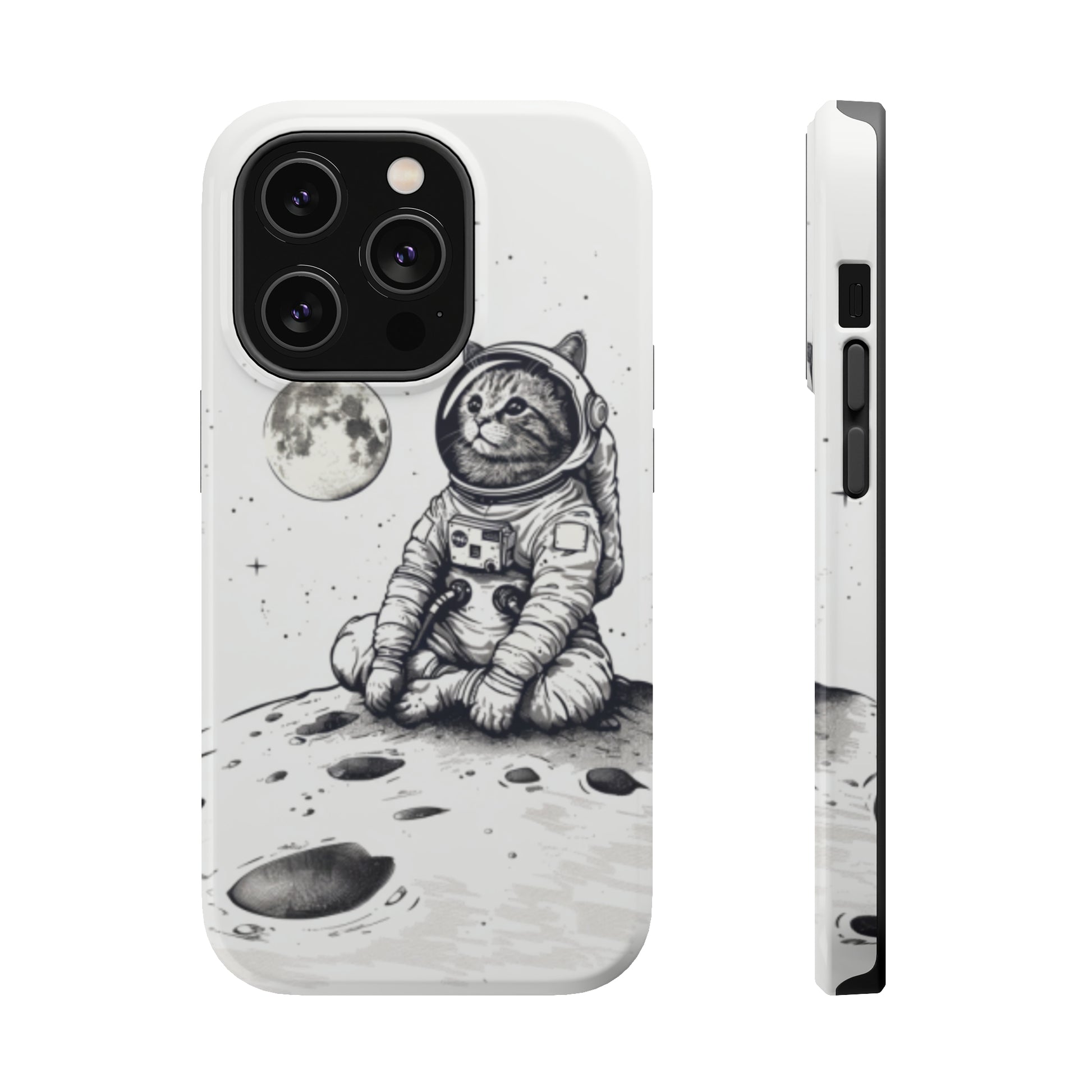 Space Cat MagSafe Tough iPhone Case - Ruppy's Creations