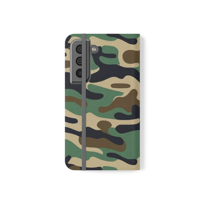 Camouflage Folio Phone Case