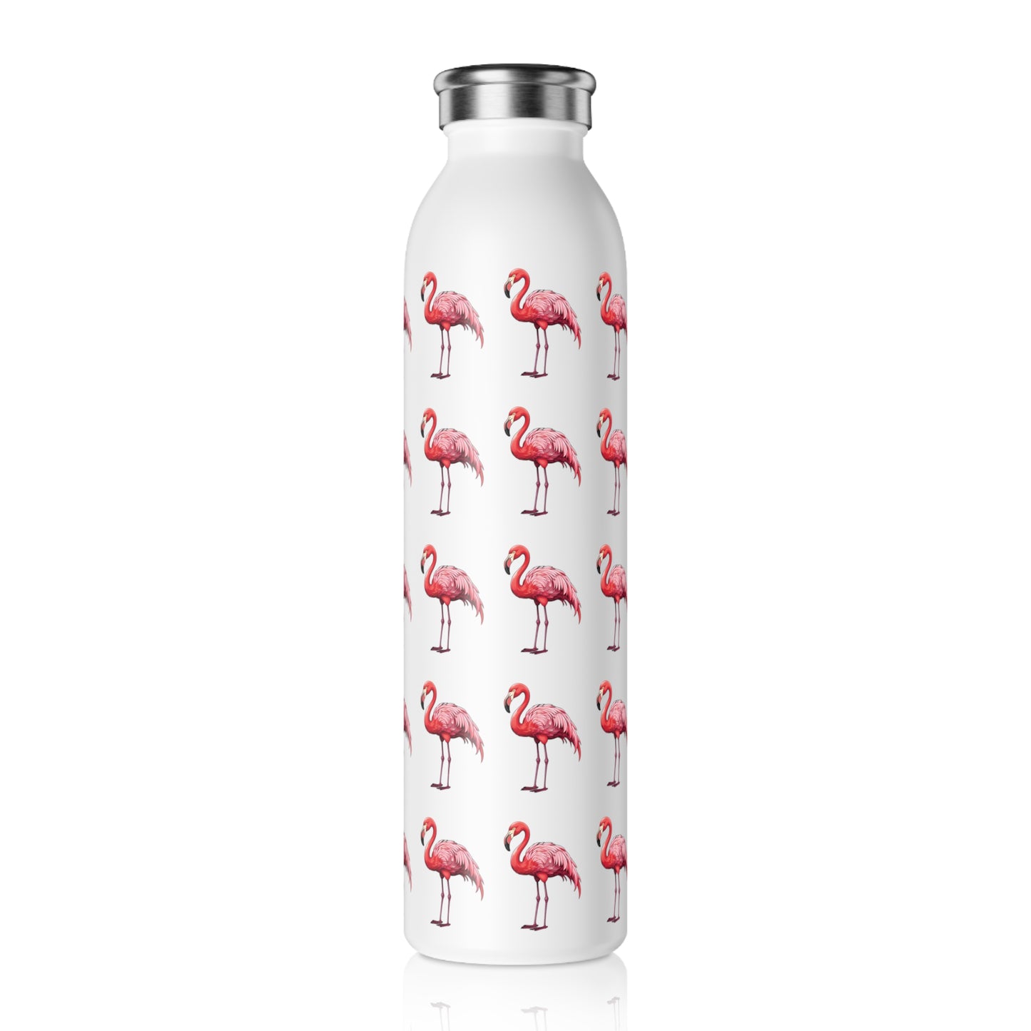 Flamingo Parade Slim Water Bottle