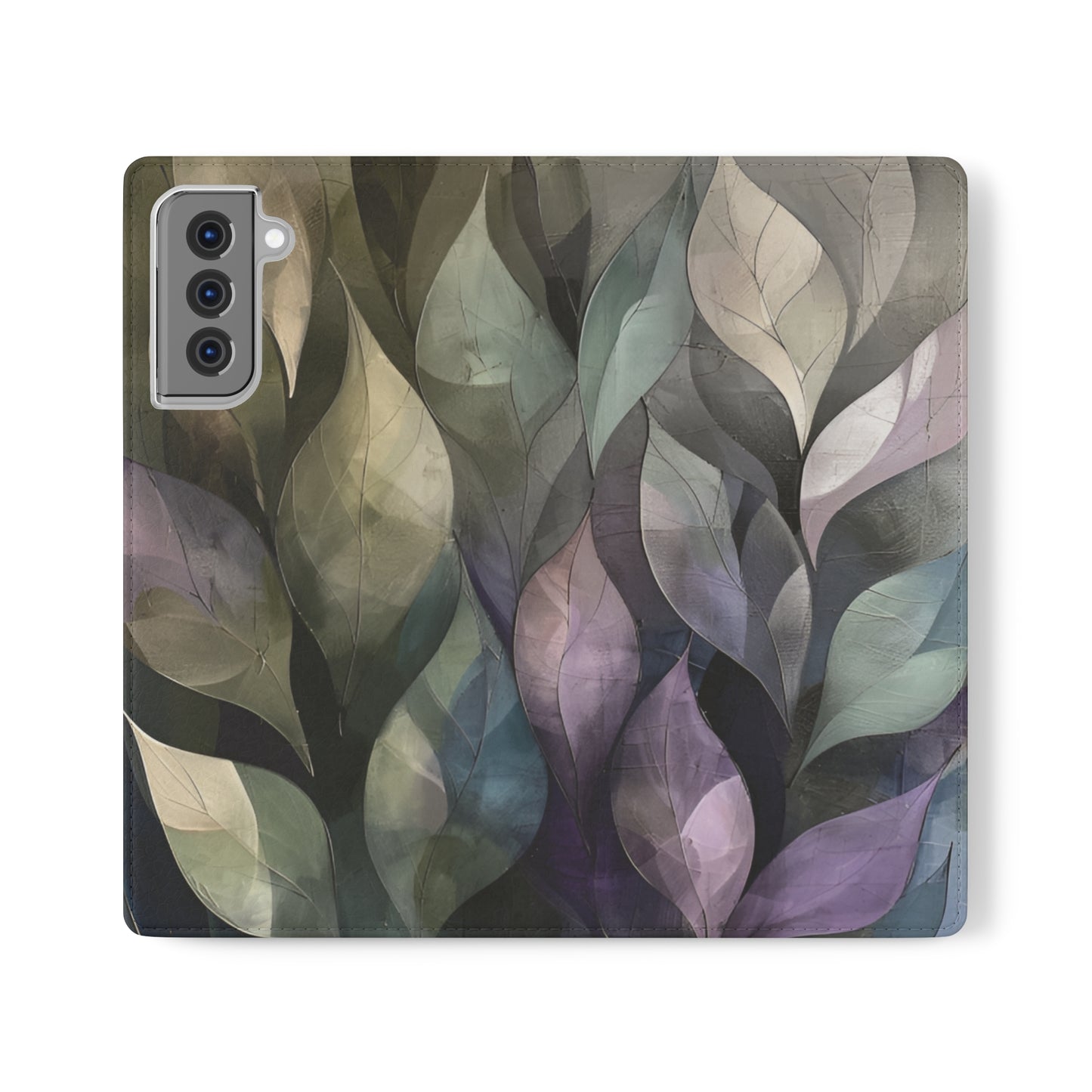 Contempo Leaf Flip Case - Ruppy's Creations