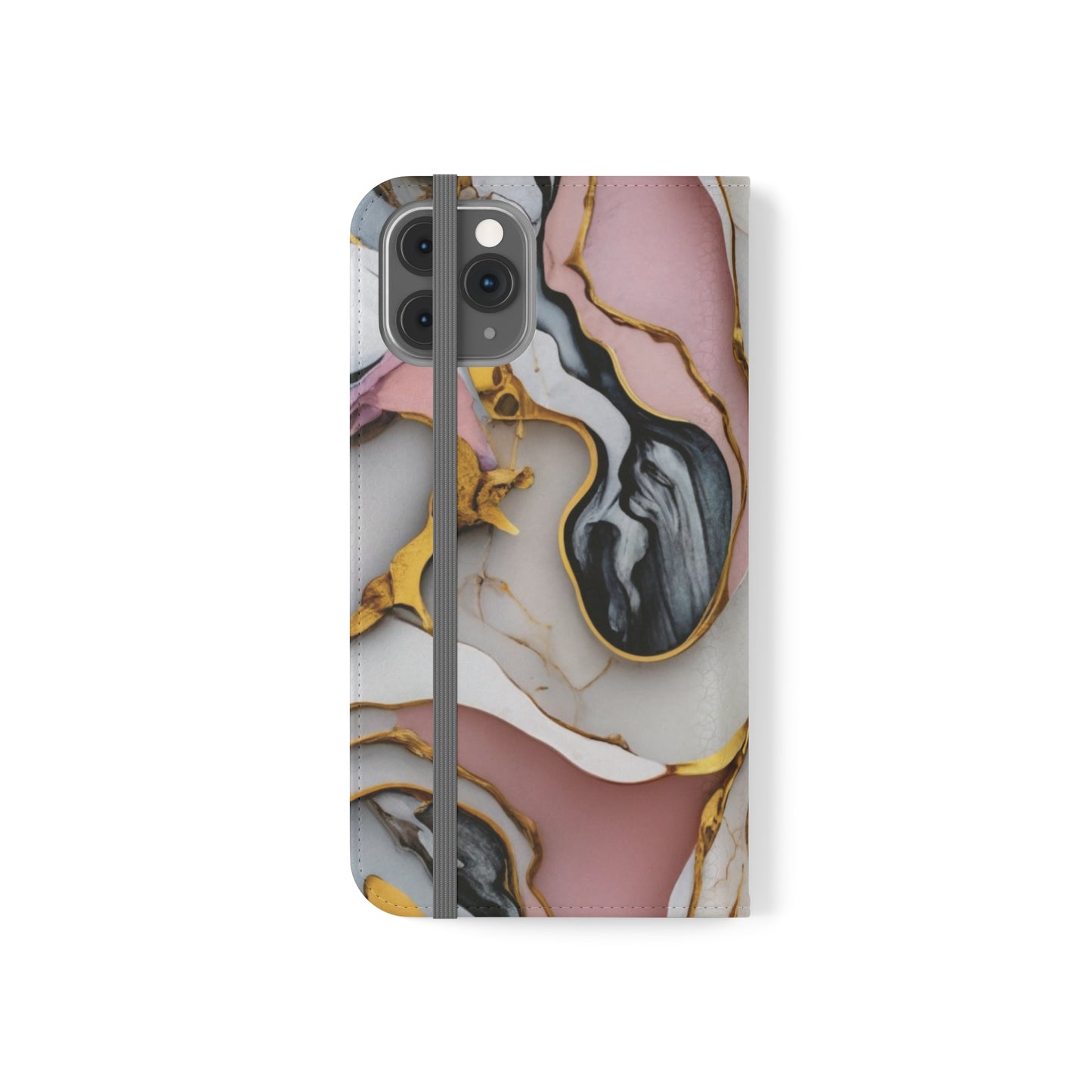 Golden Marble Folio Case