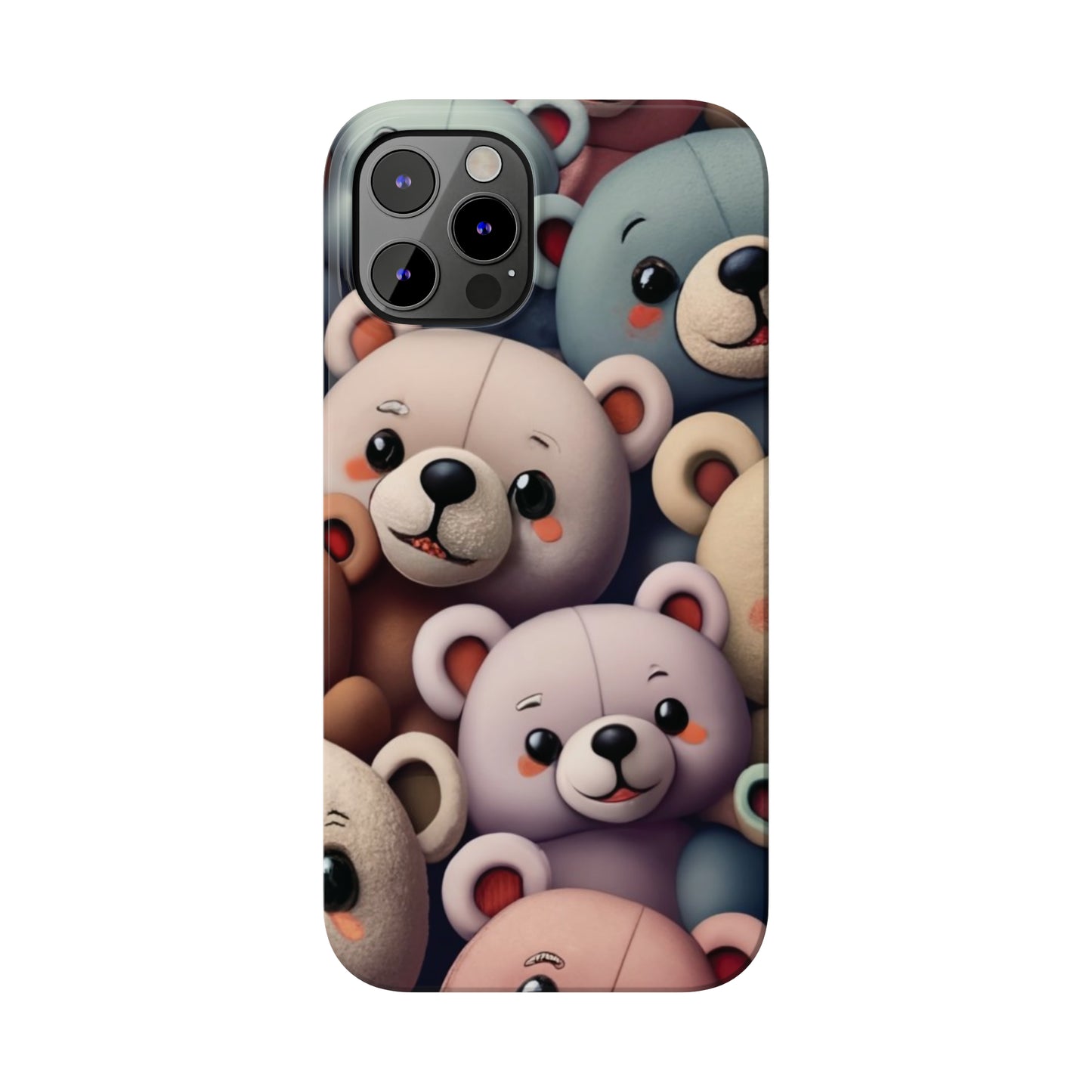 Teddy Bears I phone Slim Phone Cases