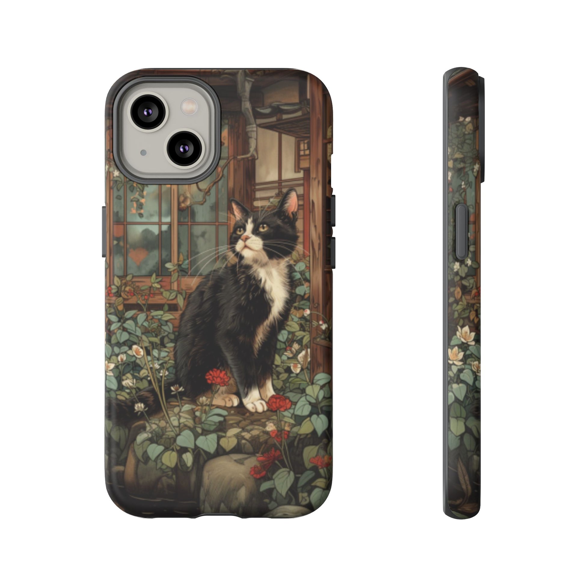 Garden Cat Tough Cell Case - Ruppy's Creations