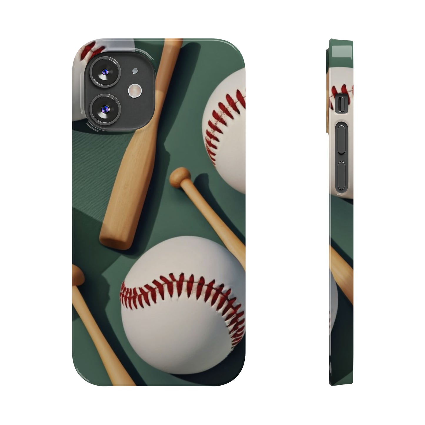 Baseball Fan I phone Slim Phone Case