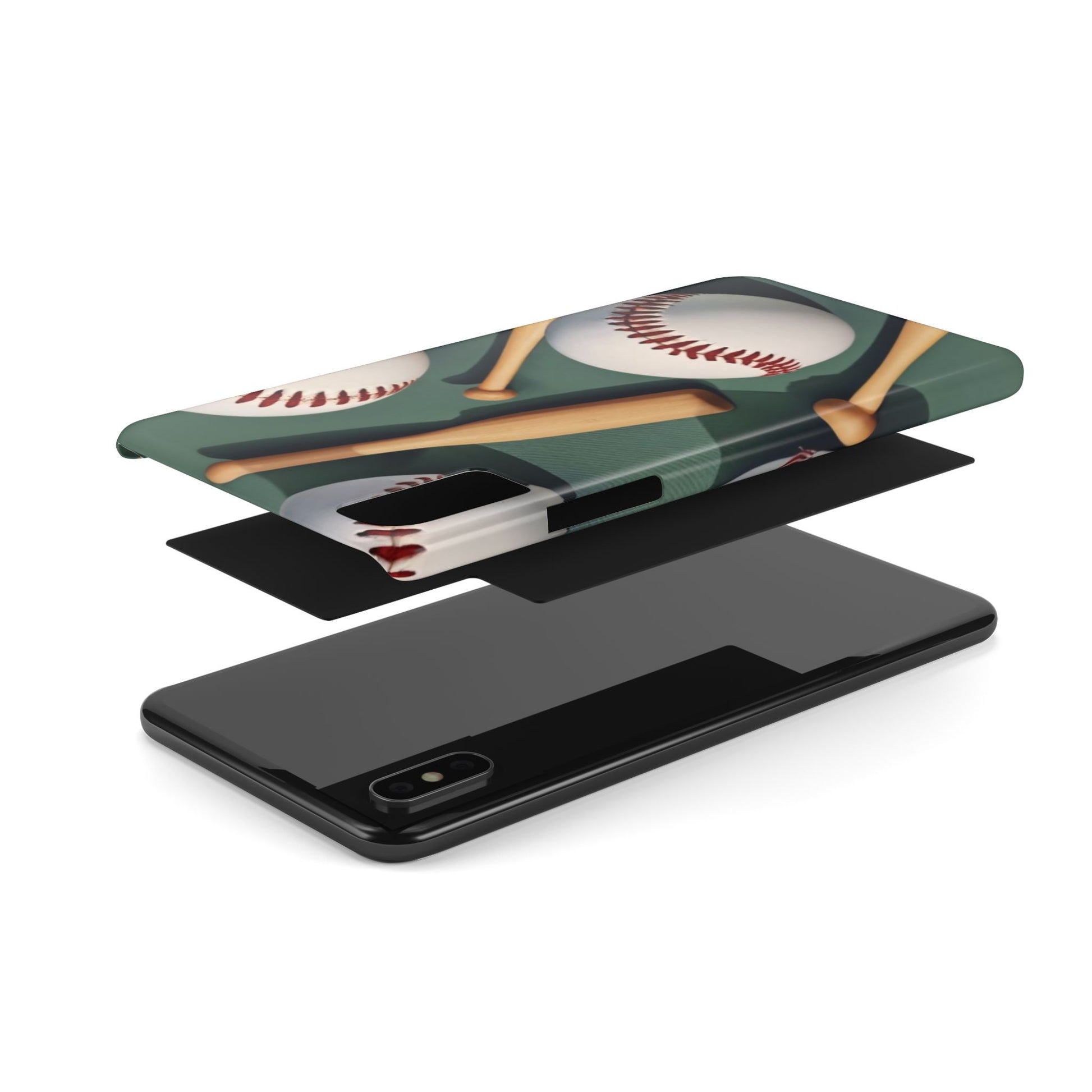 Baseball Fan I phone Slim Phone Cases - Ruppy's Creations