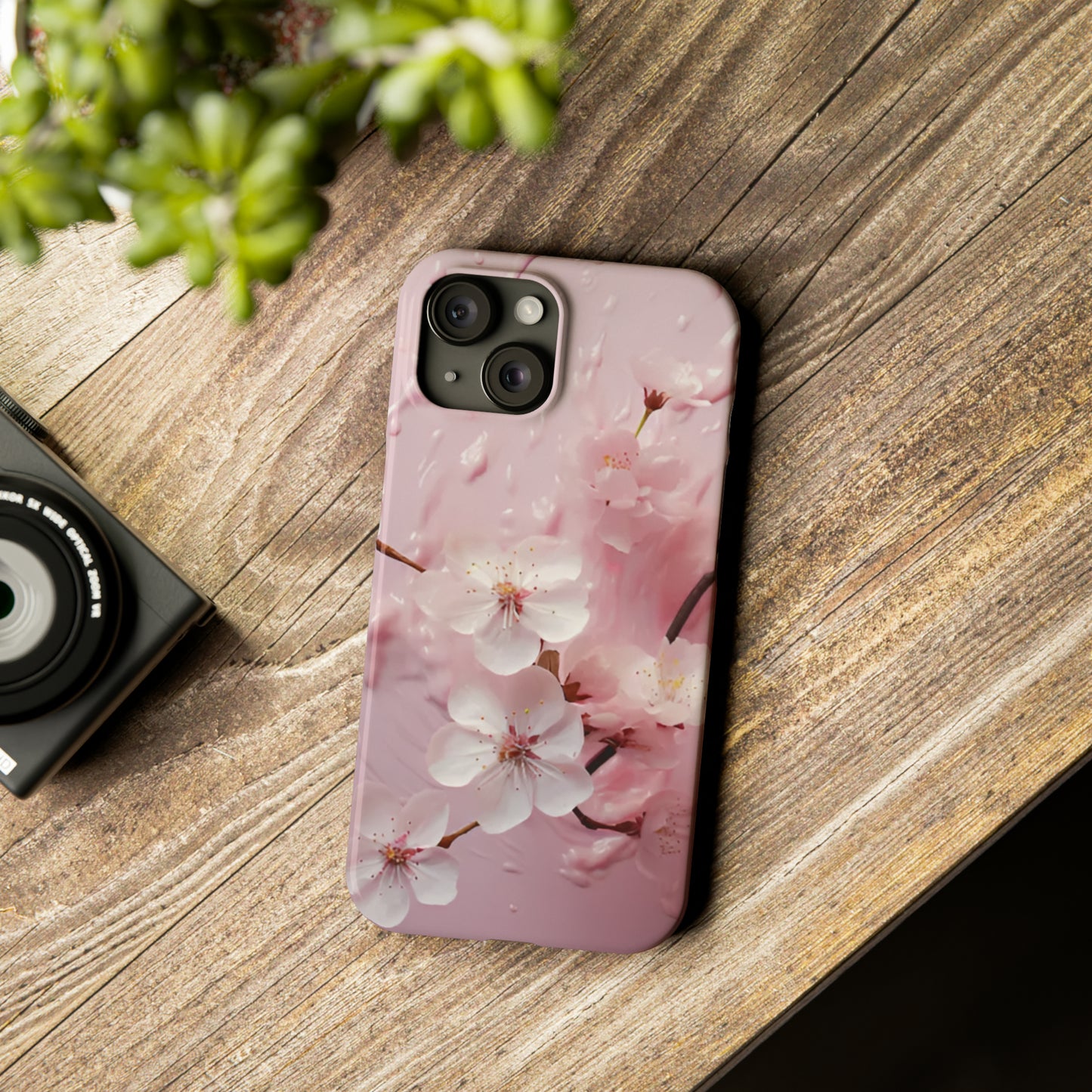 Cherry Blossom Slim Phone Case For I-PHone