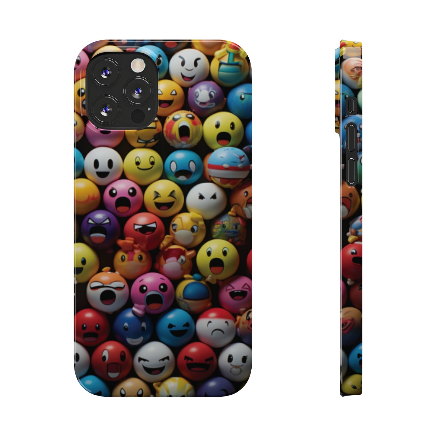 Emoji fun Slim Phone Cases