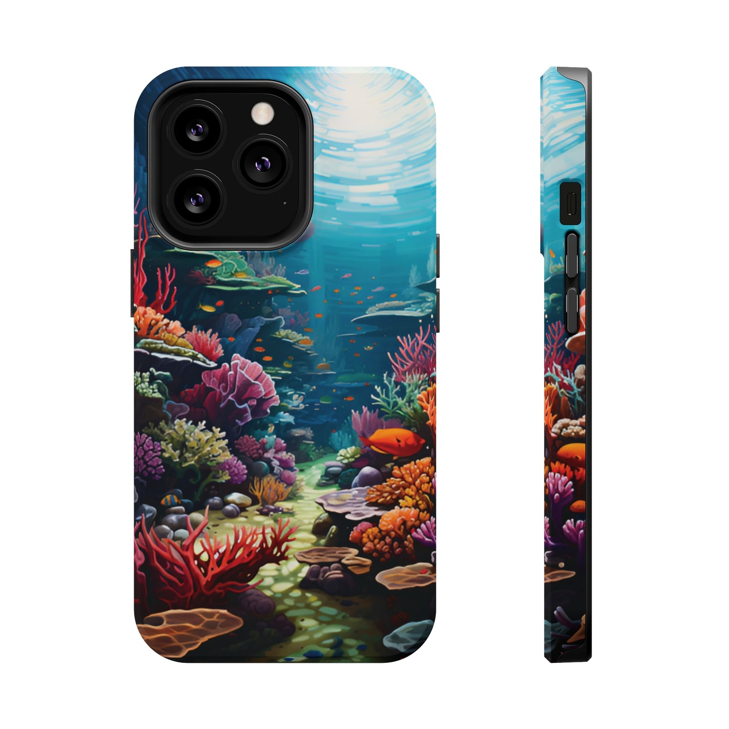 Coral Reef MagSafe Tough Case For I-Phone