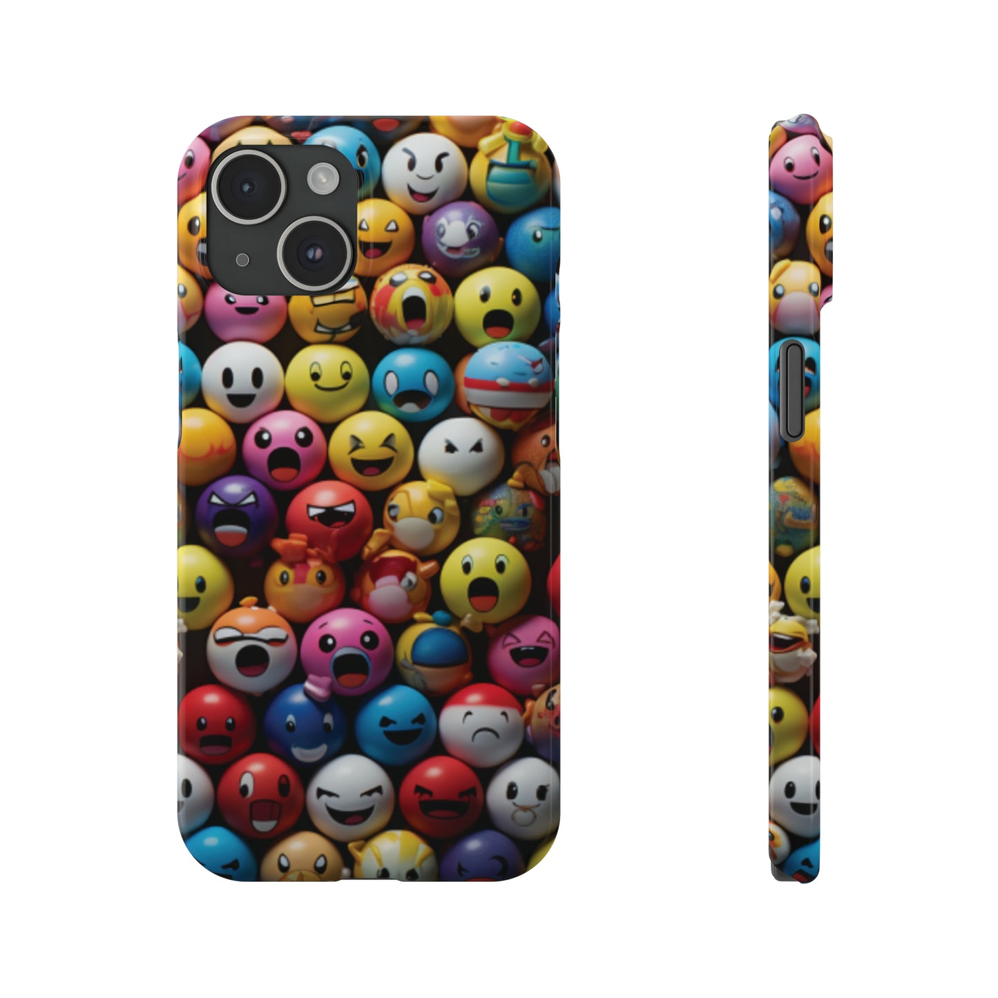 Emoji fun Slim Phone Cases