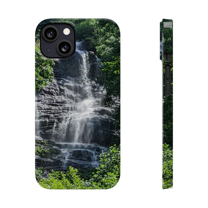 I Phone Waterfall Print Slim Phone Case