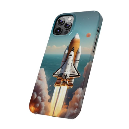 Space Flight I Phone Slim Phone Cases