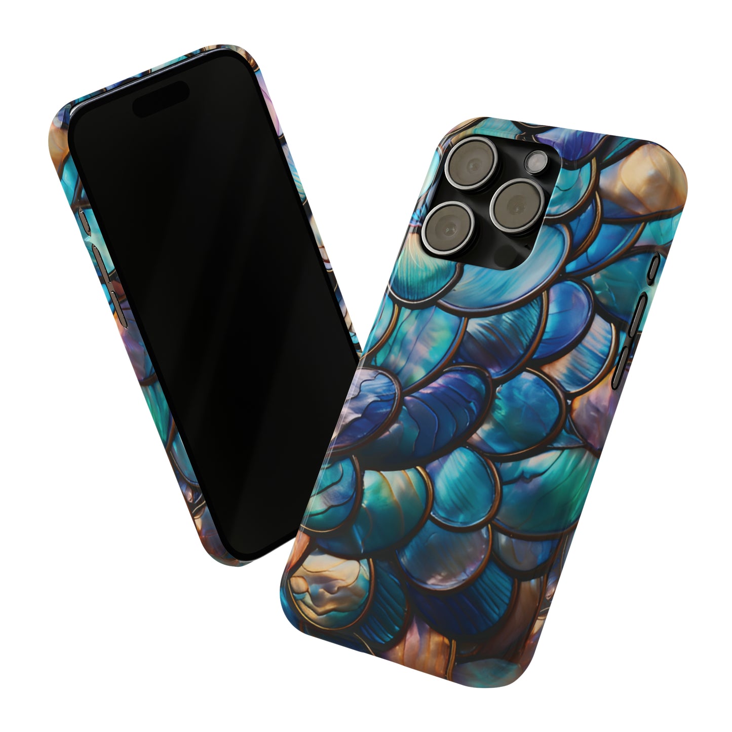 Abalone Look Slim Phone Case For I-Phone