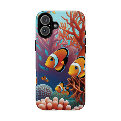 Coral Reef Cell Phone Tough Cases For I Phone, Samsung Galaxy and Google Pixel - Ruppy's Creations