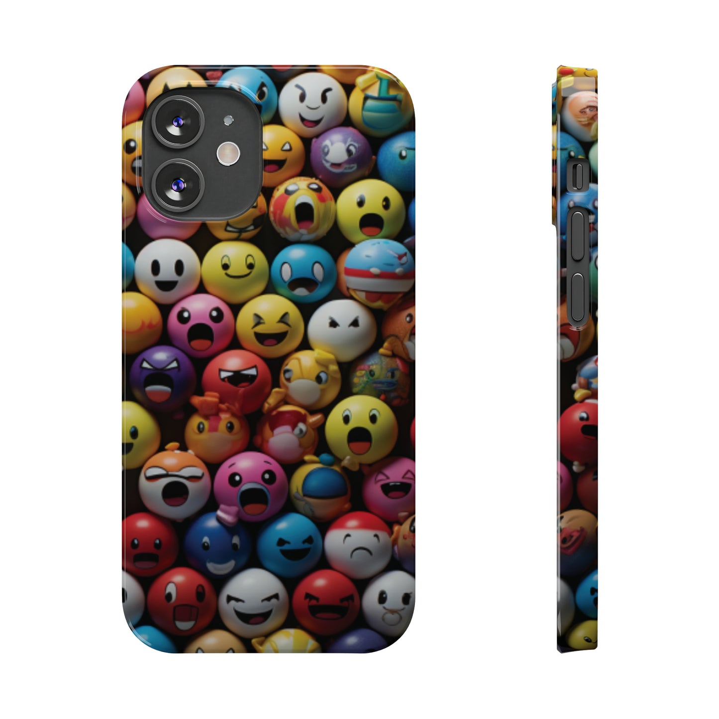 Emoji fun Slim Phone Cases