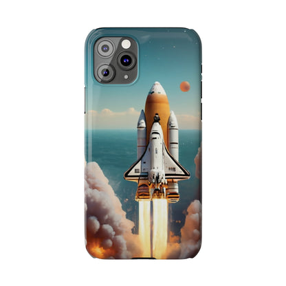 Space Flight I Phone Slim Phone Cases