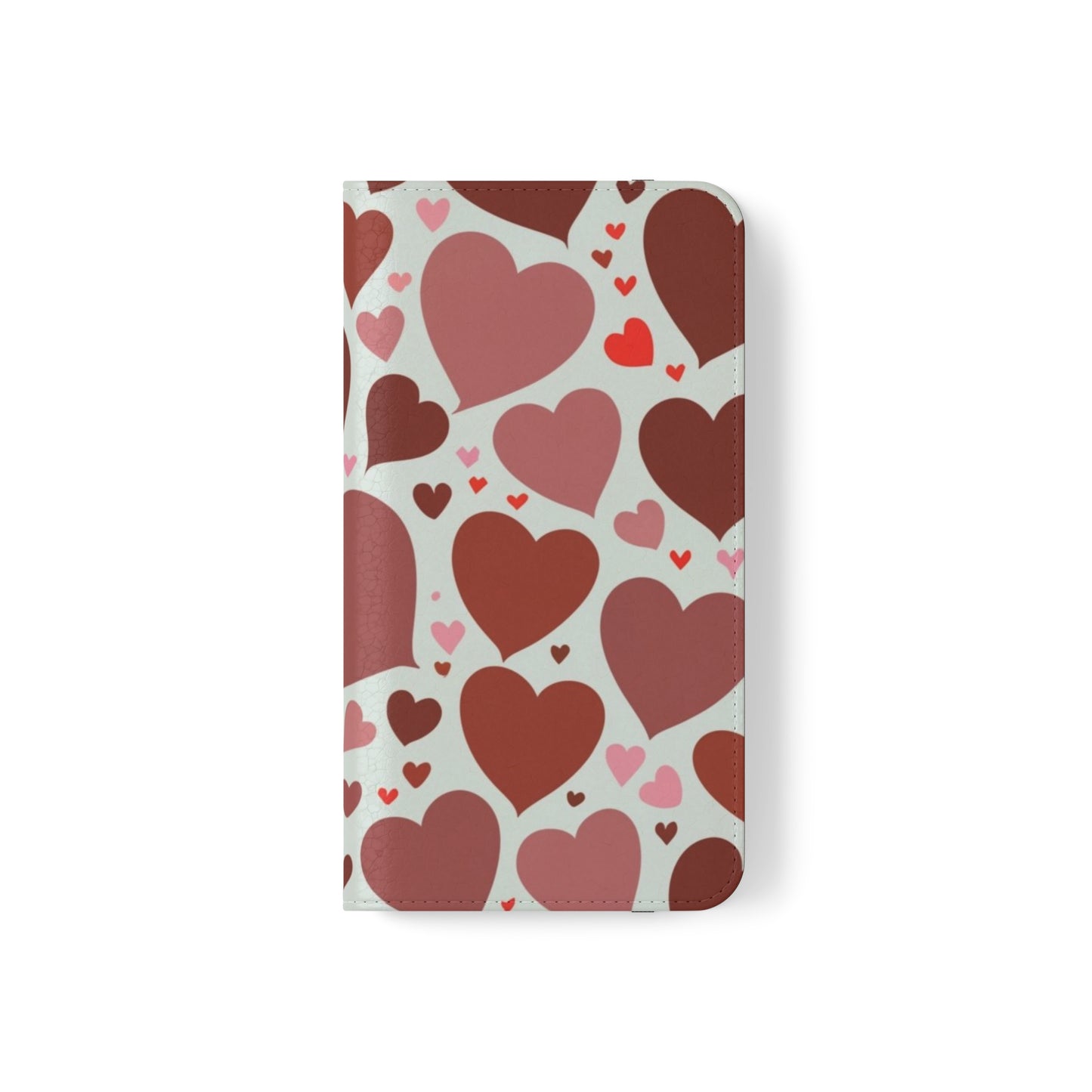 Hearts Folio Phone Case