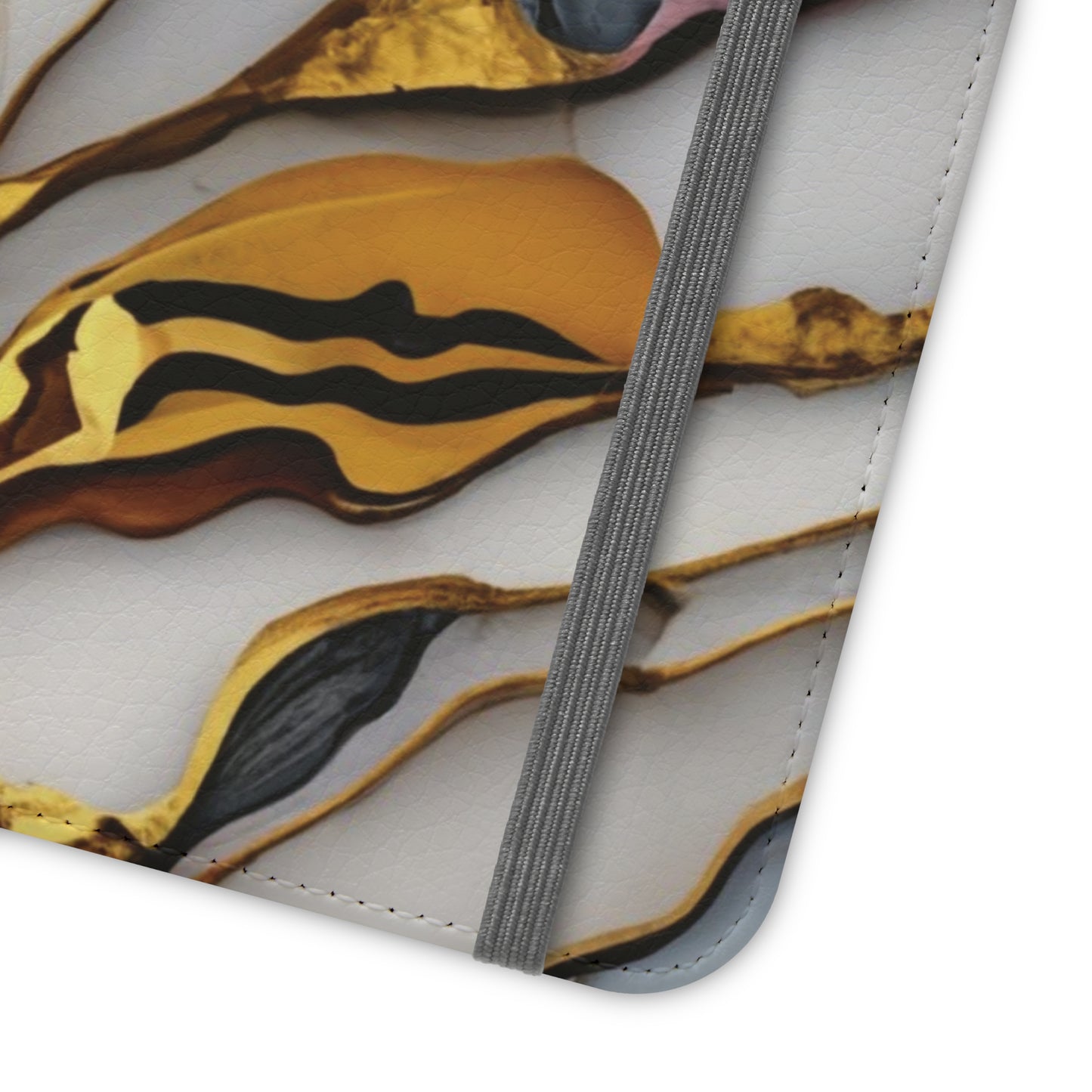 Golden Marble Folio Case