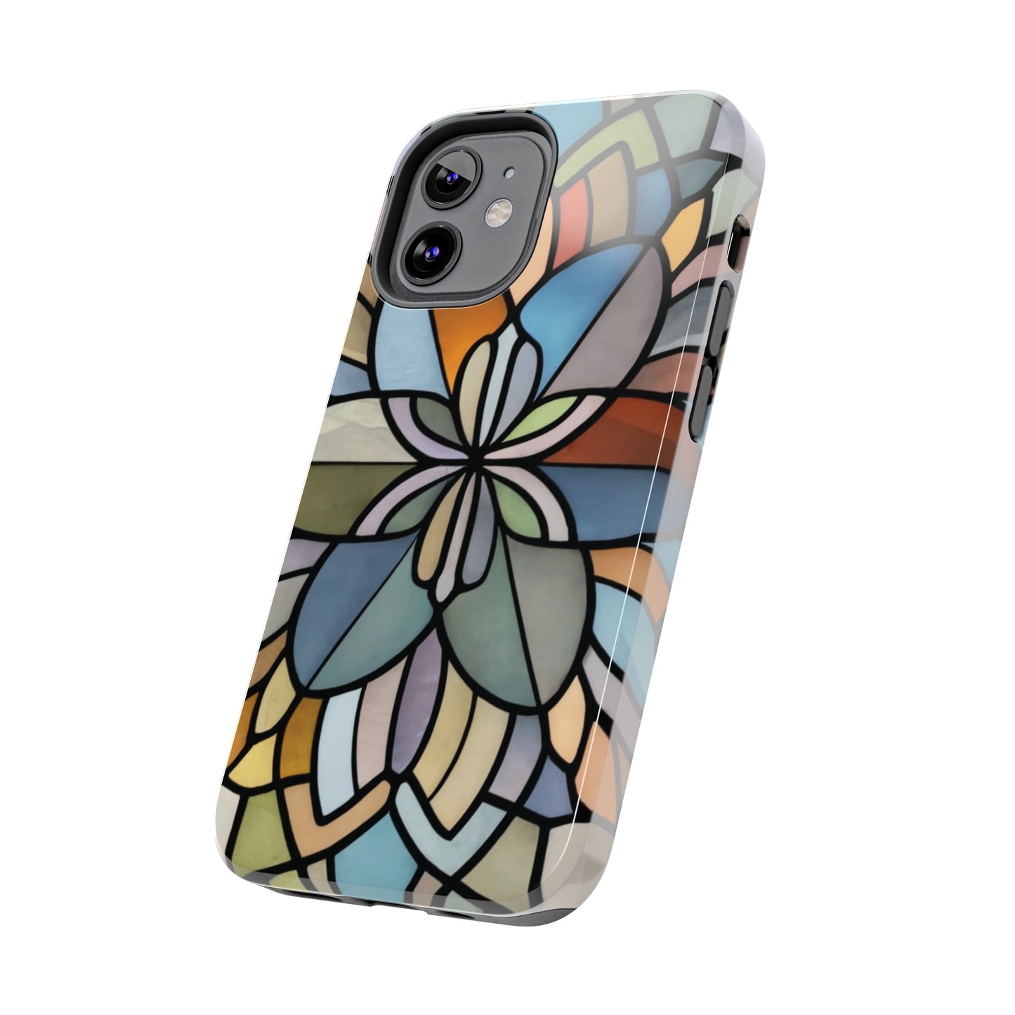 Stained Glass Look Tough Phone Case For I-Phone